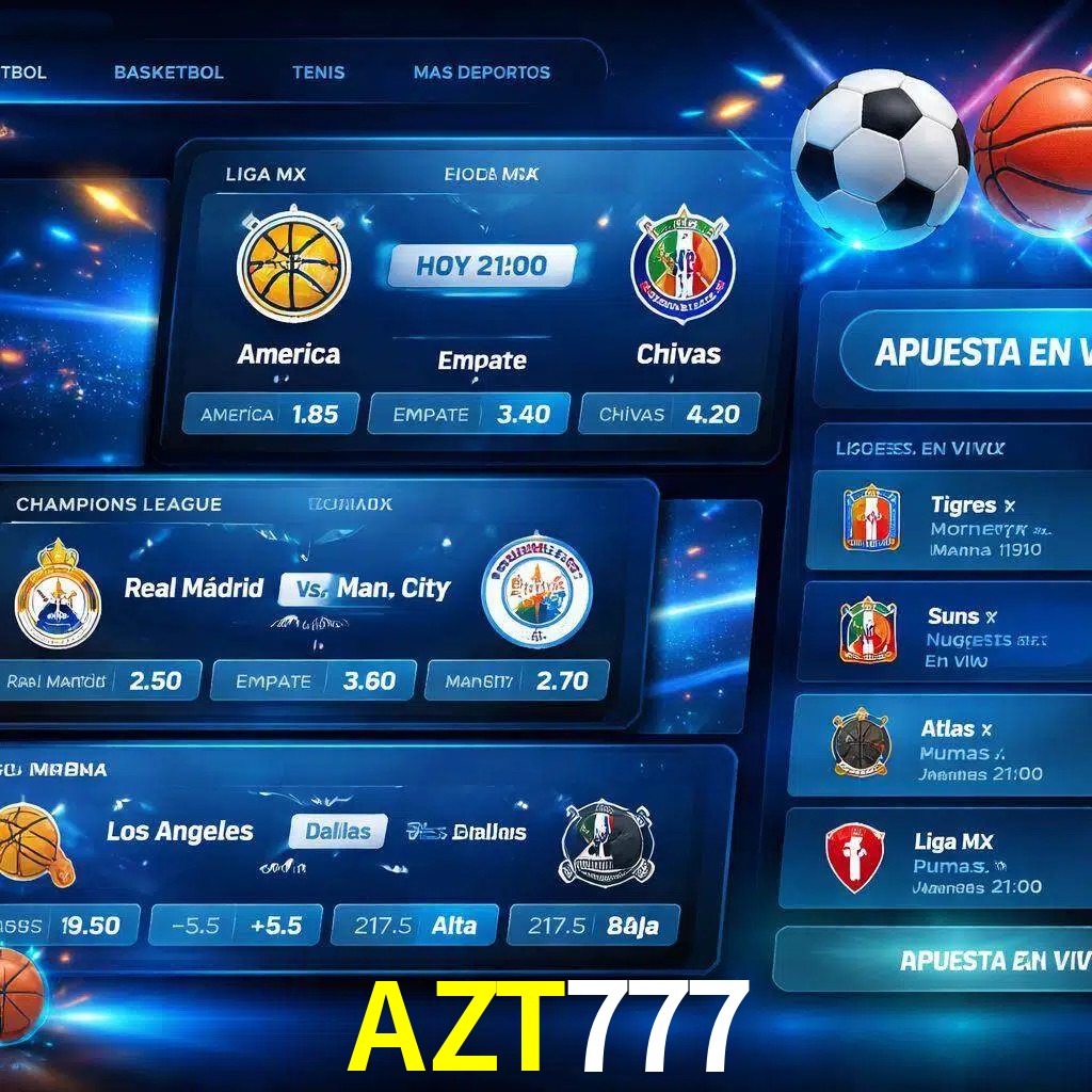 Mercados de apuestas deportivas AZT777 para jugadores en México